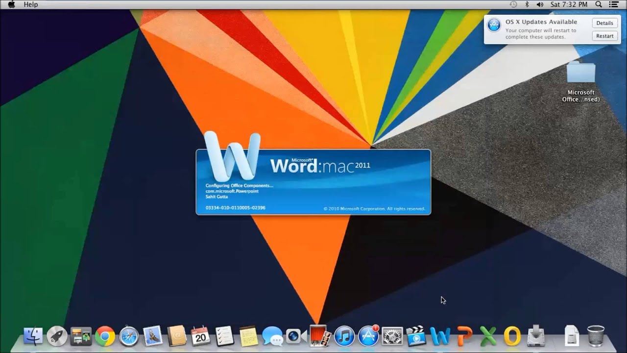 is 2011 microsoft office for mac still supported